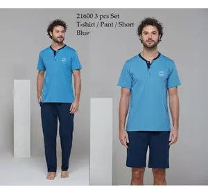 Пижама мужская PJS 21600-M-BLUE