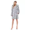 Женский халат L&L 9135-DS-BIALY-ONYX-GW-L Женский халат L&L 9135-DS-BIALY-ONYX-GW-L