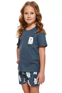 Пижама детская DOCTOR NAP PDU-4265-DEEP_BLUE_122_128-S Пижама детская DOCTOR NAP PDU-4265-DEEP_BLUE_122_128-S