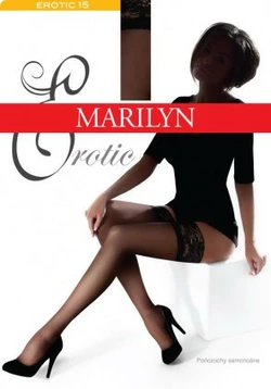 Женские чулки Marilyn Erotic 15DEN  1/2  3/4 Женские чулки Marilyn Erotic 15DEN  1/2  3/4