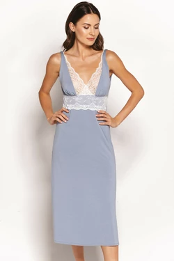 Ночная рубашка, ночнушка женская BABELLA KATTY-BLEKIT-M Ночная рубашка, ночнушка женская BABELLA KATTY-BLEKIT-M