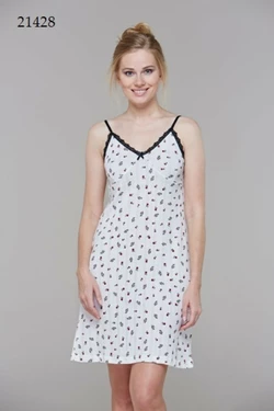 Ночная рубашка, ночнушка женская PJS 21428-36-ECRU Ночная рубашка, ночнушка женская PJS 21428-36-ECRU