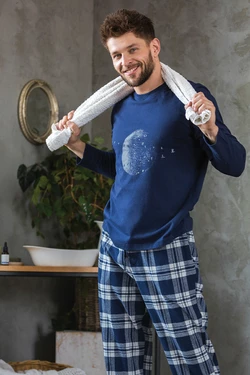 KEY PIŻAMA MĘSKA MNS 863 B22 L, 2XL,3XL,4XL KEY PIŻAMA MĘSKA MNS 863 B22 L, 2XL,3XL,4XL