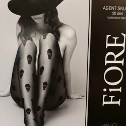 Колготки з черепами fiore 3 Колготки з черепами fiore 3