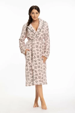 Женский халат DOROTA FR-317-JASNY-LOSOS-2XL Женский халат DOROTA FR-317-JASNY-LOSOS-2XL